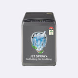 LG 7 Kg Top Load Washing Machine, Smart Inverter Motor (T70SJSF2ZA, Middle Free Silver/Dark Blue