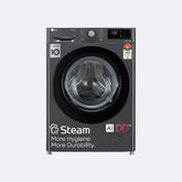 LG 7 Kg Front Load Washing Machine, AI Direct Drive™(FHV1207Z2M, Middle Black)