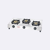 FAME 3 BURNER SS PRESTIGE GAS STOVE(40211)