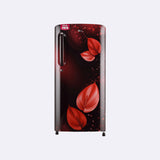 LG 190 L 3 Star Direct Cool Single Door Refrigerator ( GL-B201ASVD, 3 Star, Scarlet Victoria)