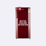 HAIER 165 L 2 Star Rated Single Door Direct Cool Refrigerator (HRD1851BBR-P)