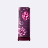 Samsung 183L 3 Star Inverter Direct-Cool Single Door Refrigerator (RR20C1823CR/HL,Camellia Purple) Base Stand Drawer 2023 Model