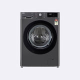 LG 6.5 Kg 5 Star Fully Automatic Front Load Washing Machine (FHV1265Z2M.ABMQEIL, Steam Wash, Middle Black)