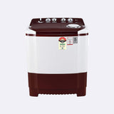 LG 7 Kg Semi Automatic Top Load Washing Machine, Roller Jet Pulsator(P7010RRAZ, Burgundy)