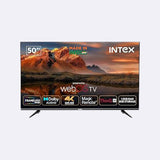 Intex 126 cm (50 inches) 4K Ultra HD Smart LED TV LED-WOS5020U (Black)